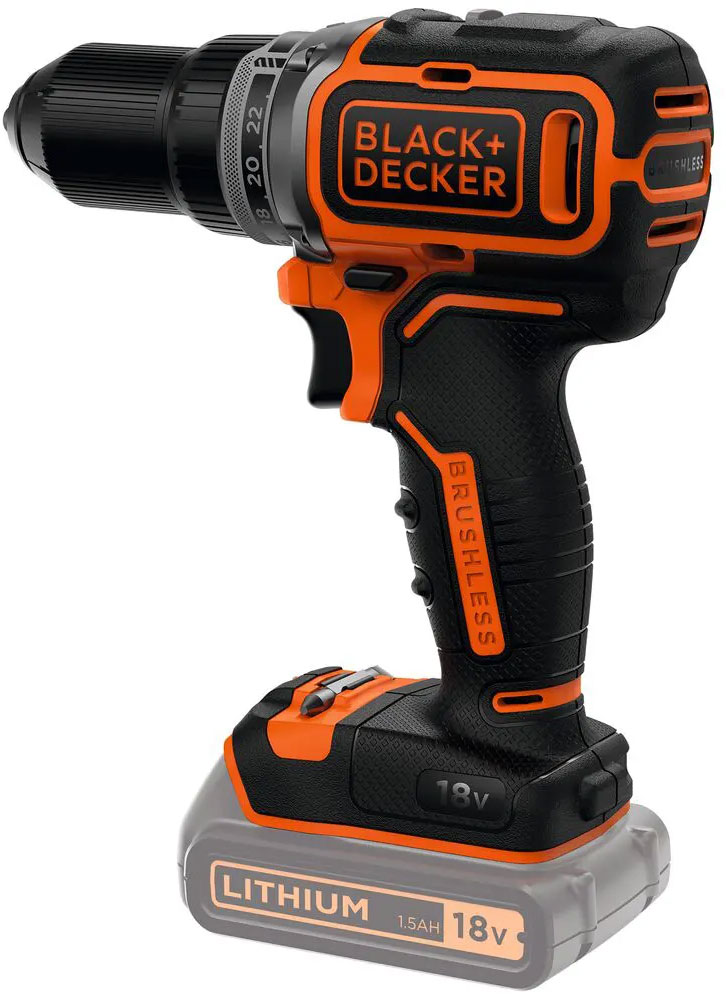 Дриль-шурупокрут Black&Decker BL186N ціна 5175 грн - фотографія 2