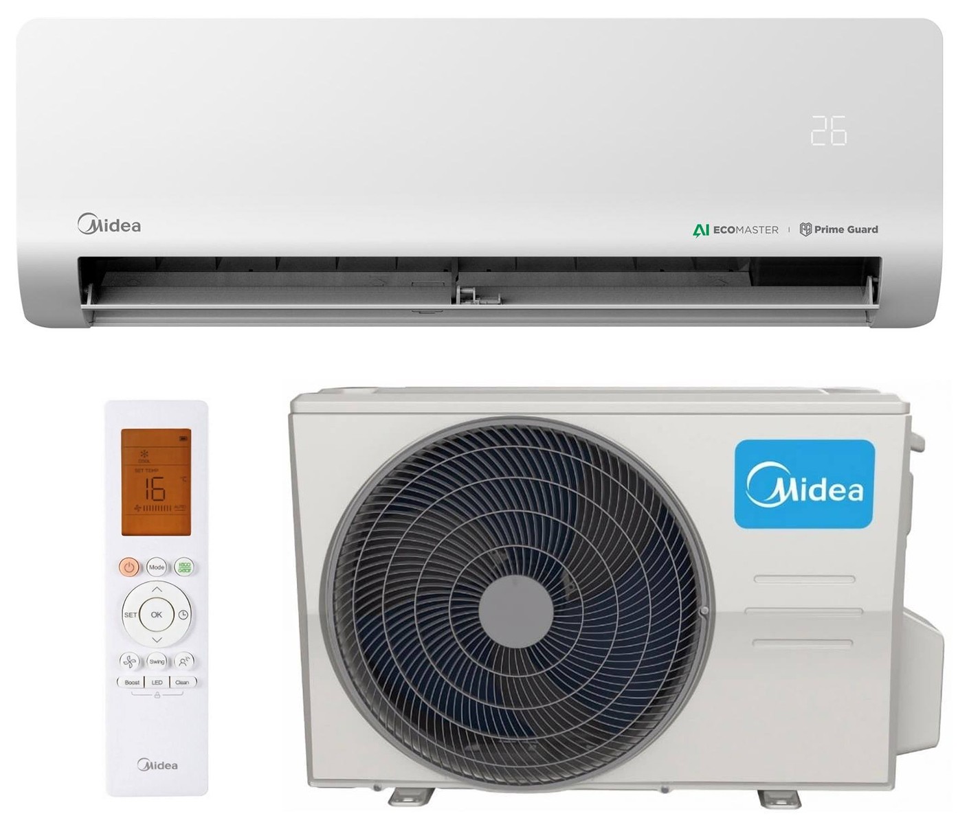 Кондиционер сплит-система Midea Easy MSEZ-24HRFN8-I/MSEZ-24HRFN8-O