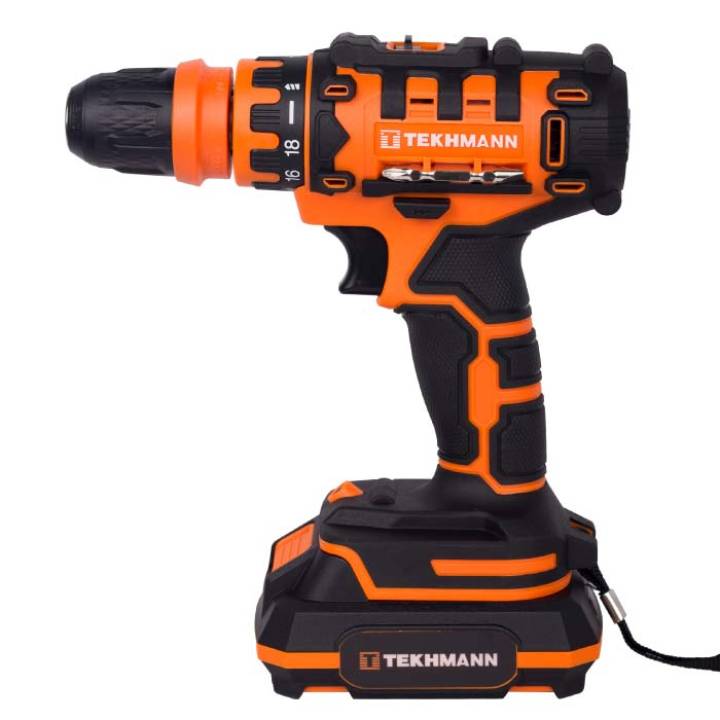 Дрель-шуруповерт Tekhmann TCD-21/2 DFR (853785) цена 2625 грн - фотография 2