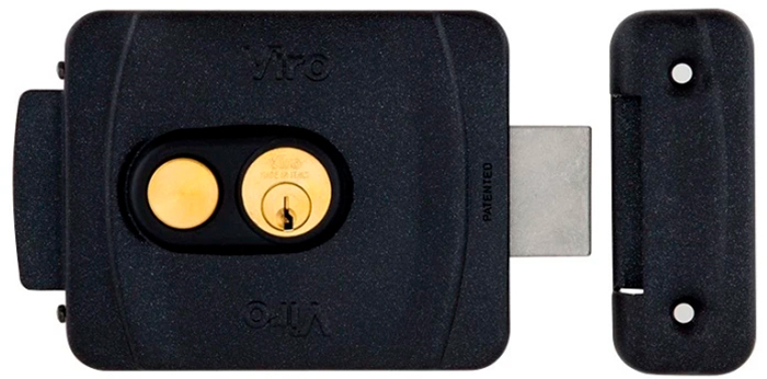 Електрозамок Viro V9083.0794P BS50/80мм T1/T2 Black