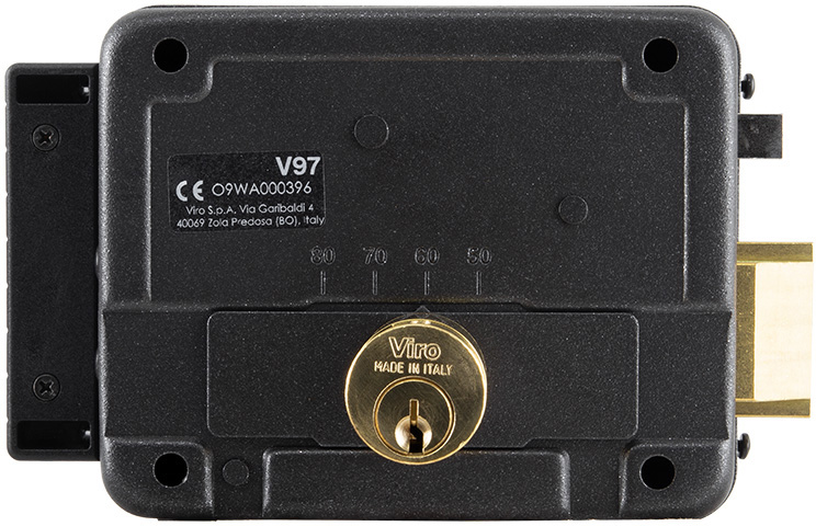 Електрозамок Viro V97 8972.0794.2 BS50/80мм T2 Black (VIR-30.8972.07942469) відгуки - зображення 5