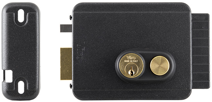 Електрозамок Viro V97 8972.0794.2 BS50/80мм T2 Black (VIR-30.8972.07942469)
