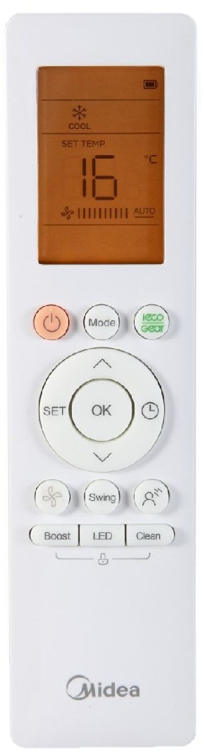 Кондиціонер спліт-система Midea X-Treme Save Eco AG-09N8C2DF-I/AG-09N8C2DF-O зовнішній вигляд - фото 9
