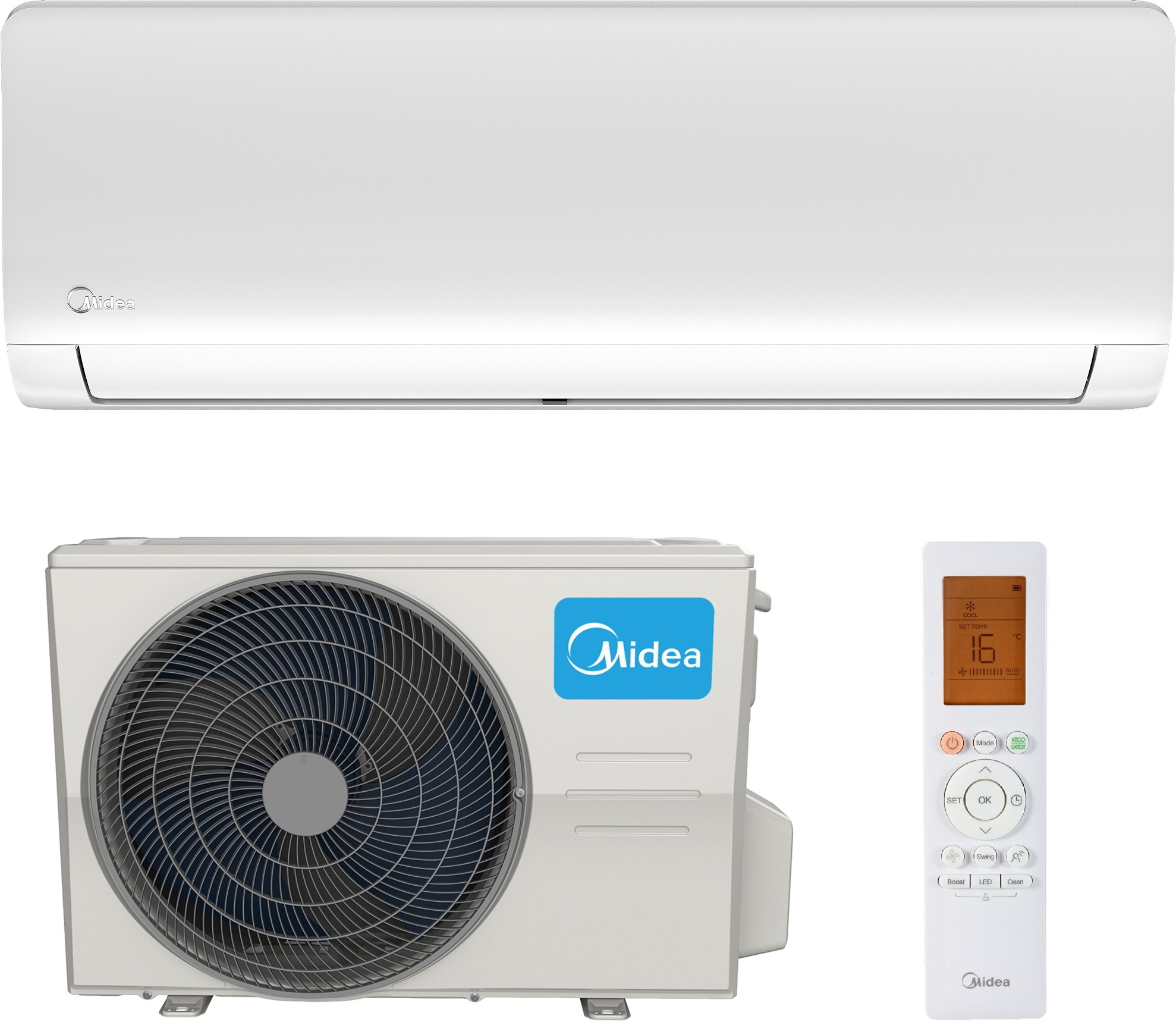 Кондиционер сплит-система Midea X-Treme Save Eco AG-24N8D0-I/AG-24N8D0-O