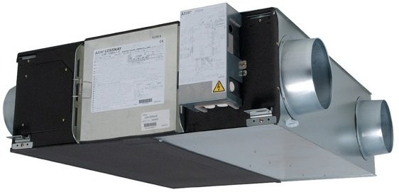 Ціна припливно-витяжна установка з тижневим програматором Mitsubishi Electric Lossnay LGH-25RVX-E в Києві