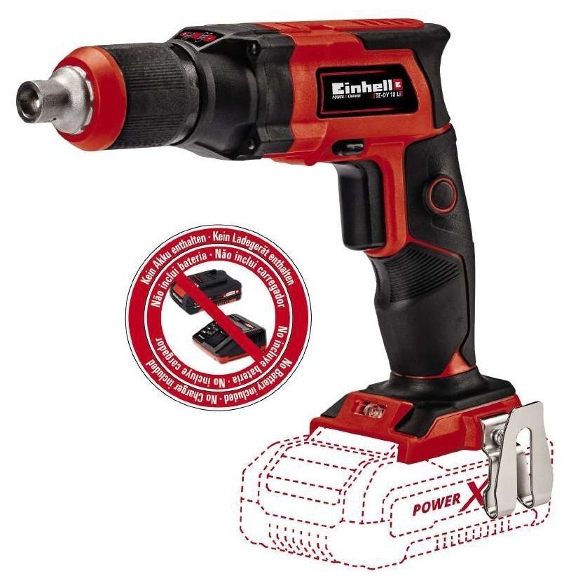 Аккумуляторная отвертка Einhell TE-DY 18 Li-Solo (4259980) цена 2317 грн - фотография 2