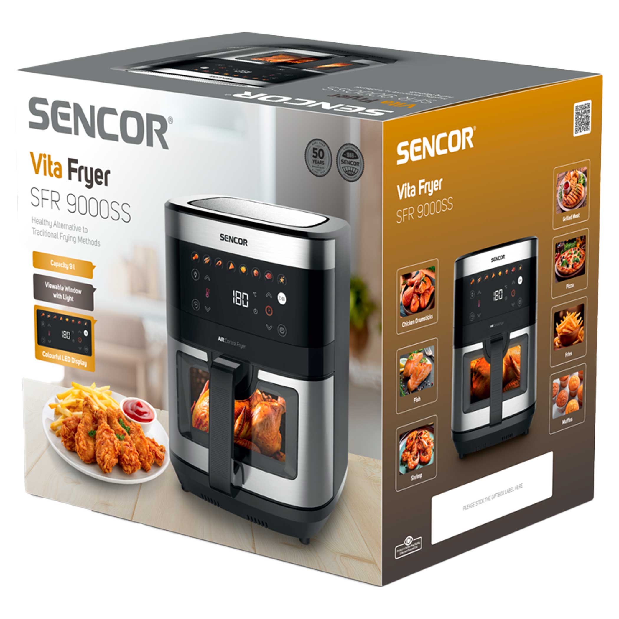 картка товару Sencor Vita SFR9000SS - фото 16