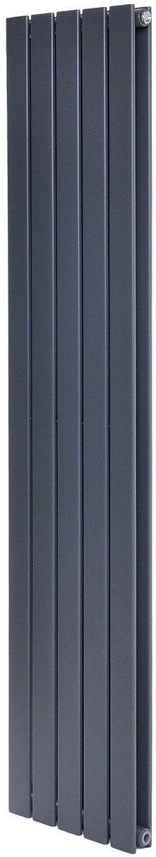 Радиатор для отопления ArttiDesign Livorno II 5/1600/340 серый матовый (LV II.5.160.34.G)