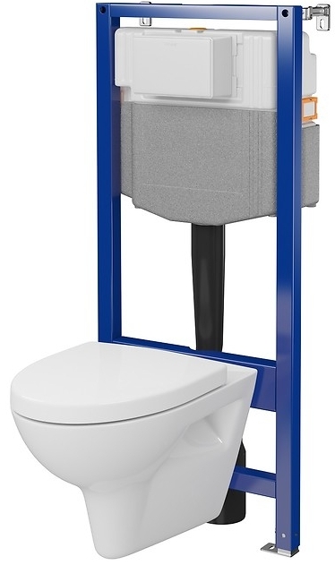 Комплект инсталляции с унитазом Cersanit C40: Aqua 50 Mech QF + Parva Cleanon (S701-819)