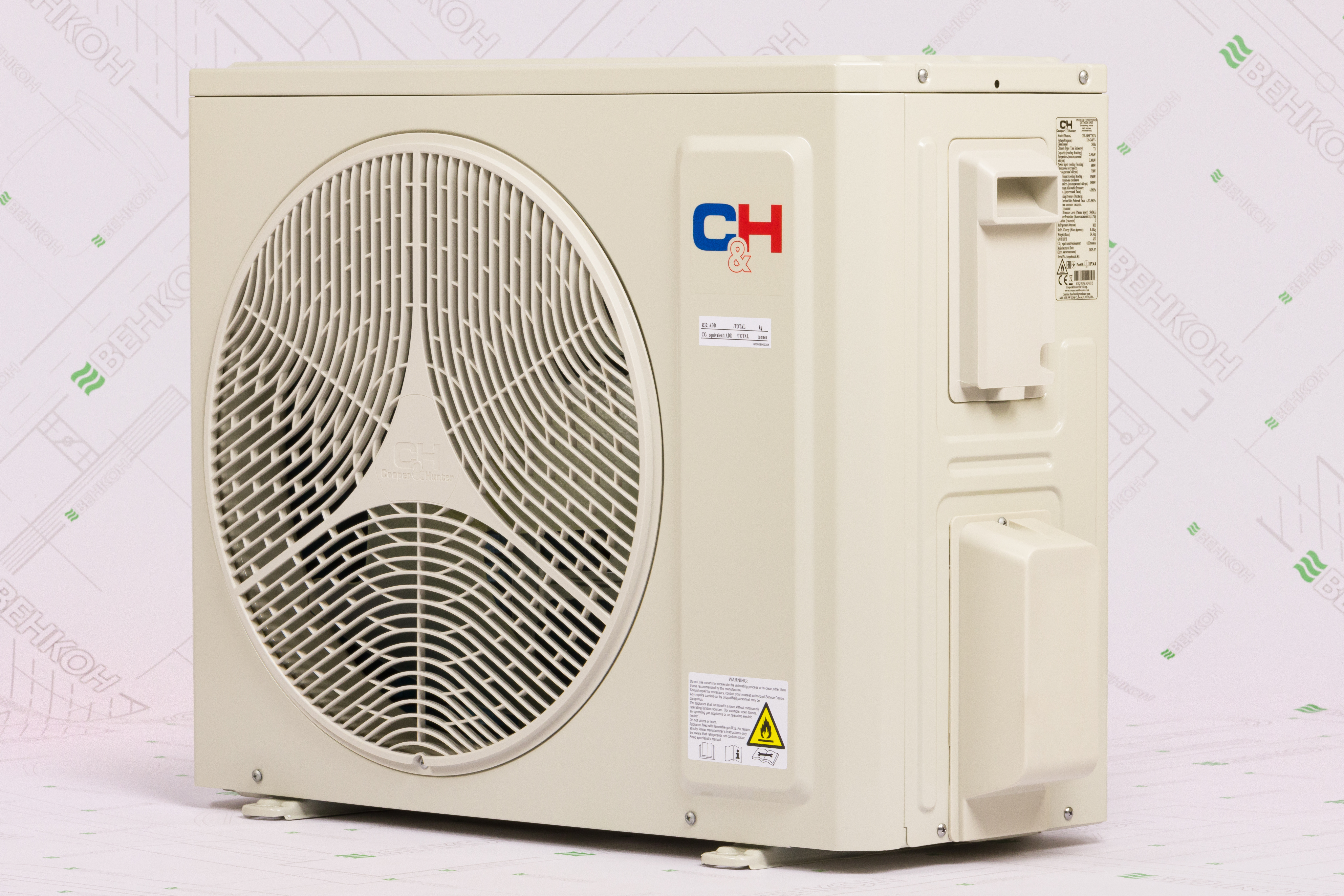 обзор товара Кондиционер сплит-система Cooper&Hunter Vital Plus CH-S12FTXF6 - фотография 12