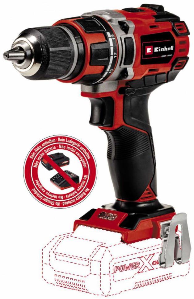 Дриль-шурупокрут Einhell TE-CD 18/50 Li BL Solo (4513887)