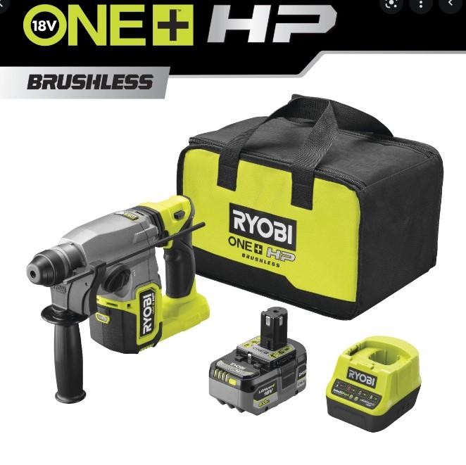 Перфоратор Ryobi RSDS18X-1C40S (5133005383) ціна 12599 грн - фотографія 2