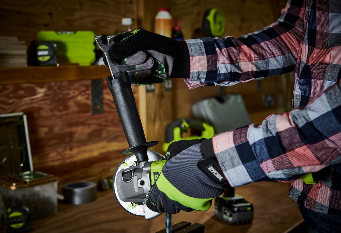 Болгарка Ryobi ONE+ RAG18125-0 (5133005403) цена 4099 грн - фотография 2