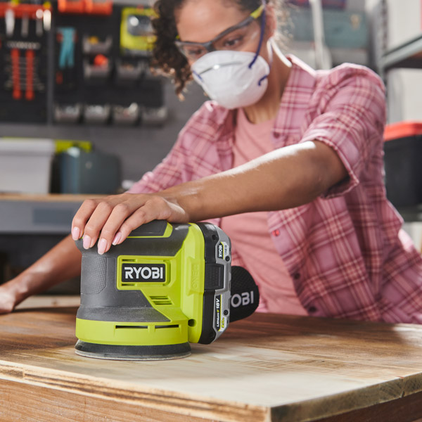 Шлифмашина Ryobi ONE+ RROS18-0 (5133005393) цена 3299 грн - фотография 2