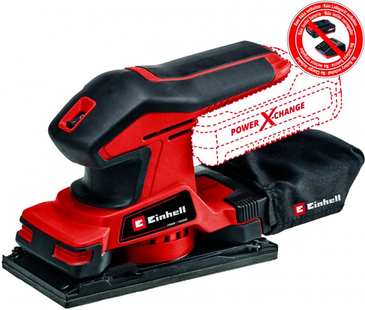 Отзывы шлифмашина Einhell TC-OS 18/187 Li Solo (4460725)