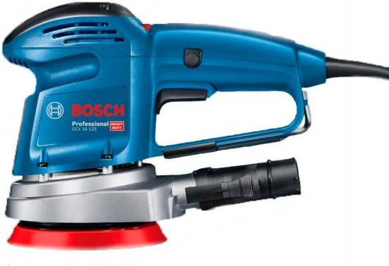 Шлифмашина Bosch GEX 34-125 (0601372300) цена 9162 грн - фотография 2