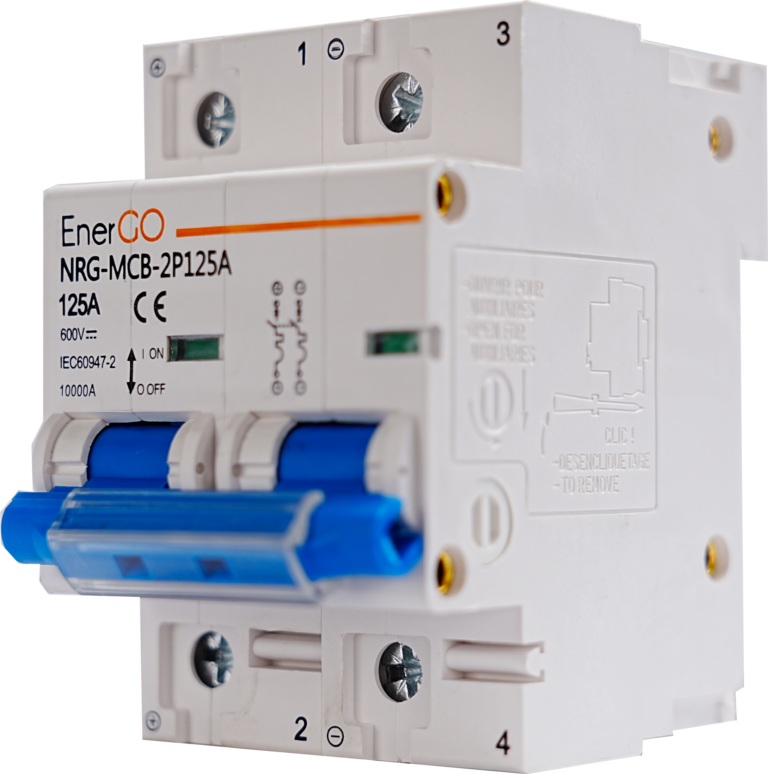 в продаже Автоматический выключатель EnerGo NRG-MCB-2P125A - фото 3