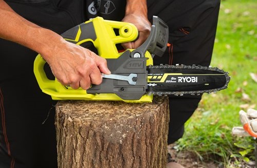 в продажу Ланцюгова пилка Ryobi ONE+ RY18CS20A-0 (5133005414) - фото 3