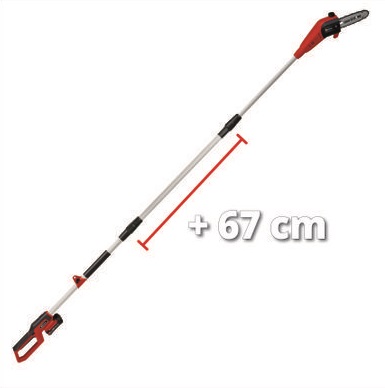 Einhell GC-LC 18/20 Li T-Solo (3410581) Габаритные размеры