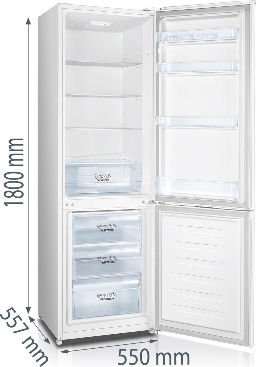 Gorenje RK418DPW4 Габаритні розміри