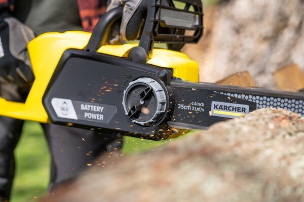 Цепная пила Karcher CNS 18-30 Battery (9.611-915.0) обзор - фото 8