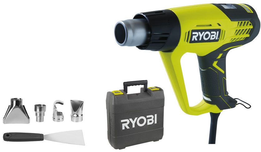 Строительный фен Ryobi EHG-2020LCD (5133001730) цена 3399 грн - фотография 2