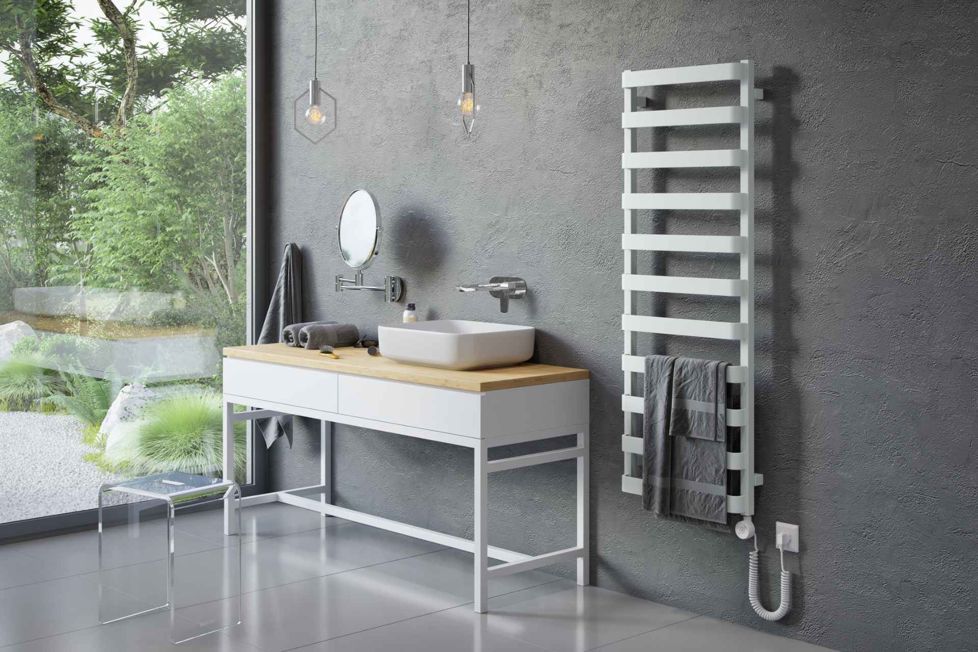 в продаже Полотенцесушитель Excellent Meteor 137x50 см, белый (GREX.ME137.WH) - фото 3