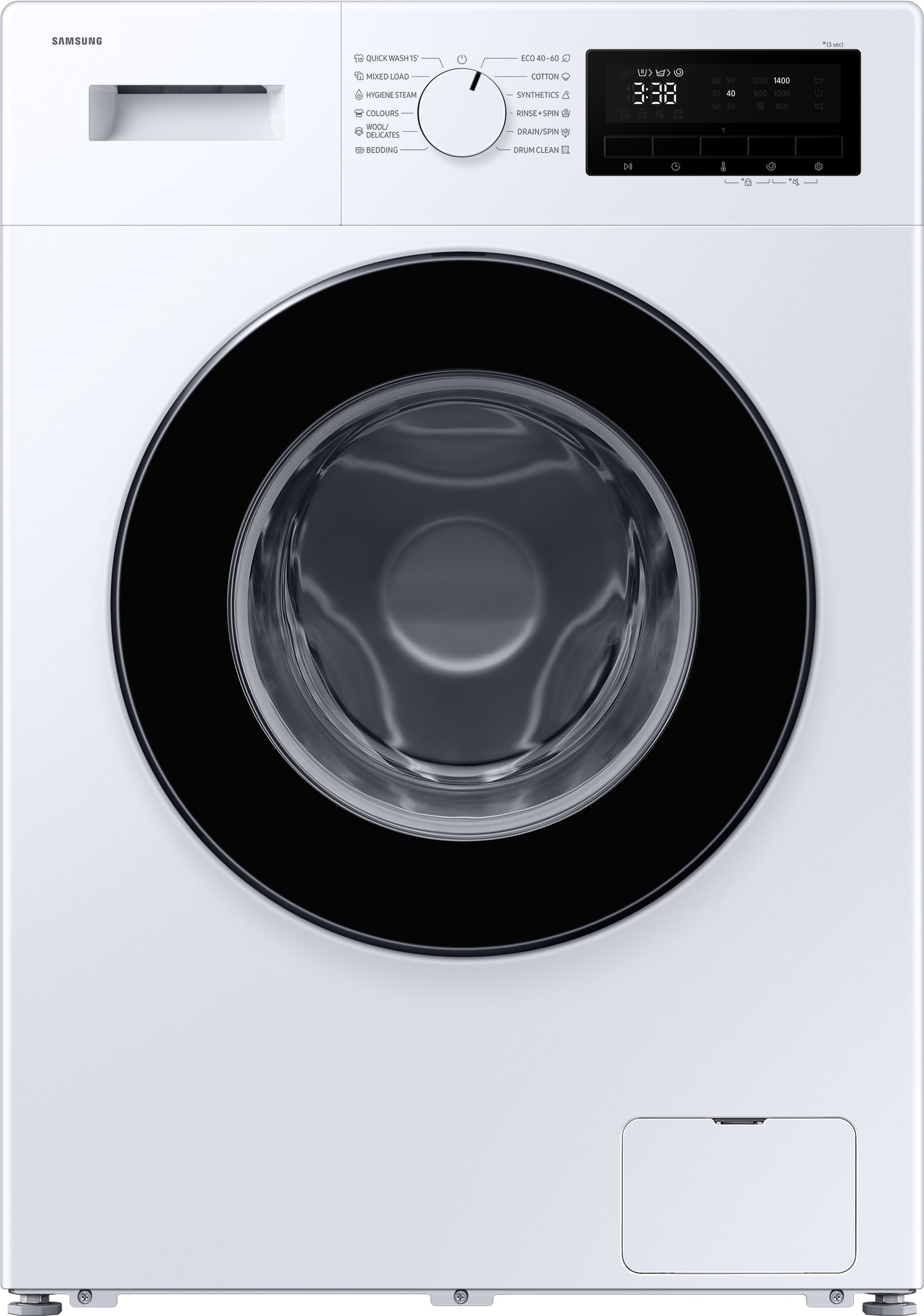 Стиральная машина с самоочисткой барабана Samsung WW80FG3M05AWLF