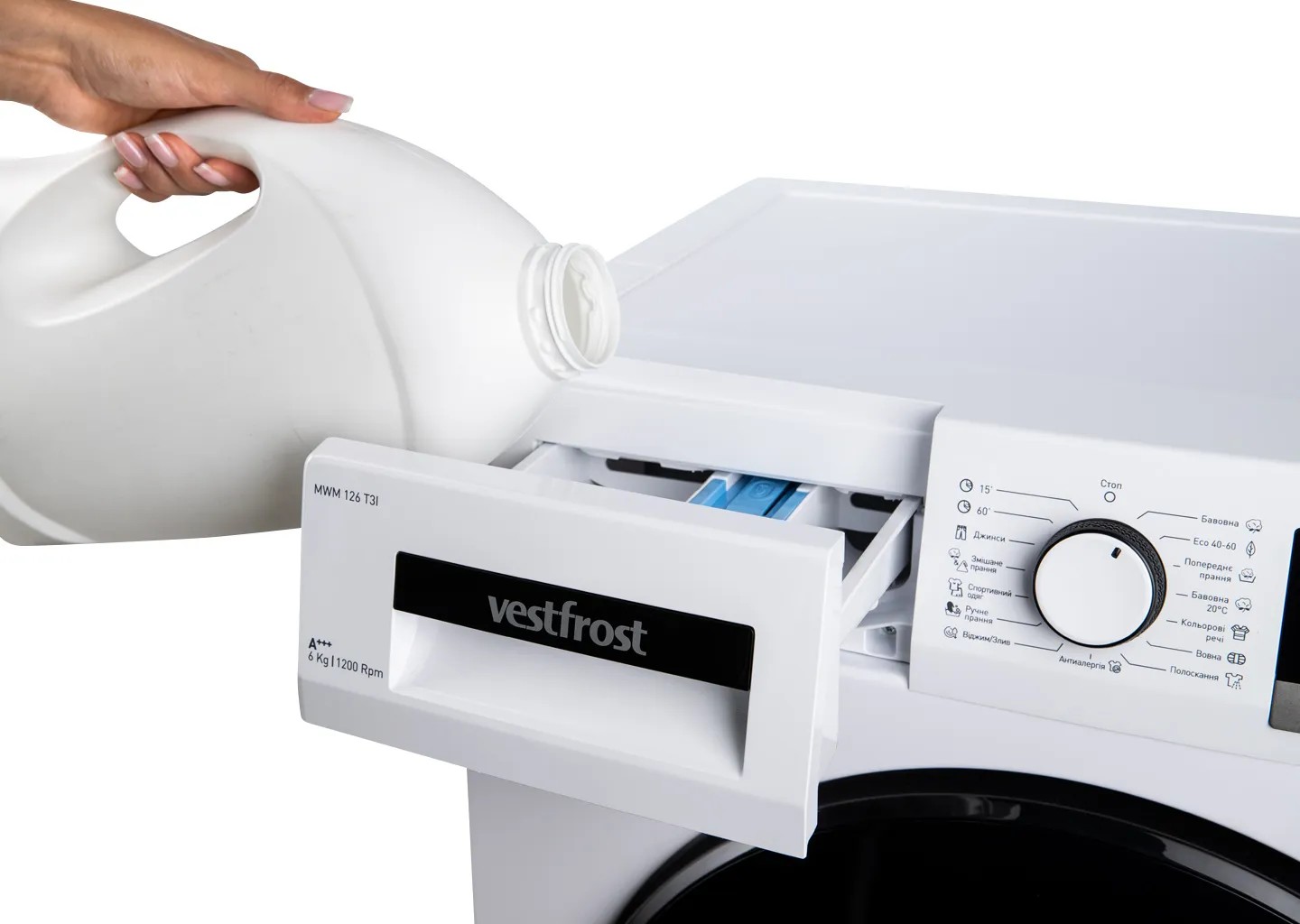 Стиральная машина Vestfrost MWM 126 T3I характеристики - фотография 7