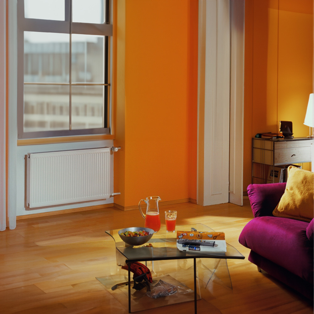 Радиатор для отопления Purmo Compact C 33 тип 400x2000 боковое подключение (F063304020010300) цена 13223 грн - фотография 2