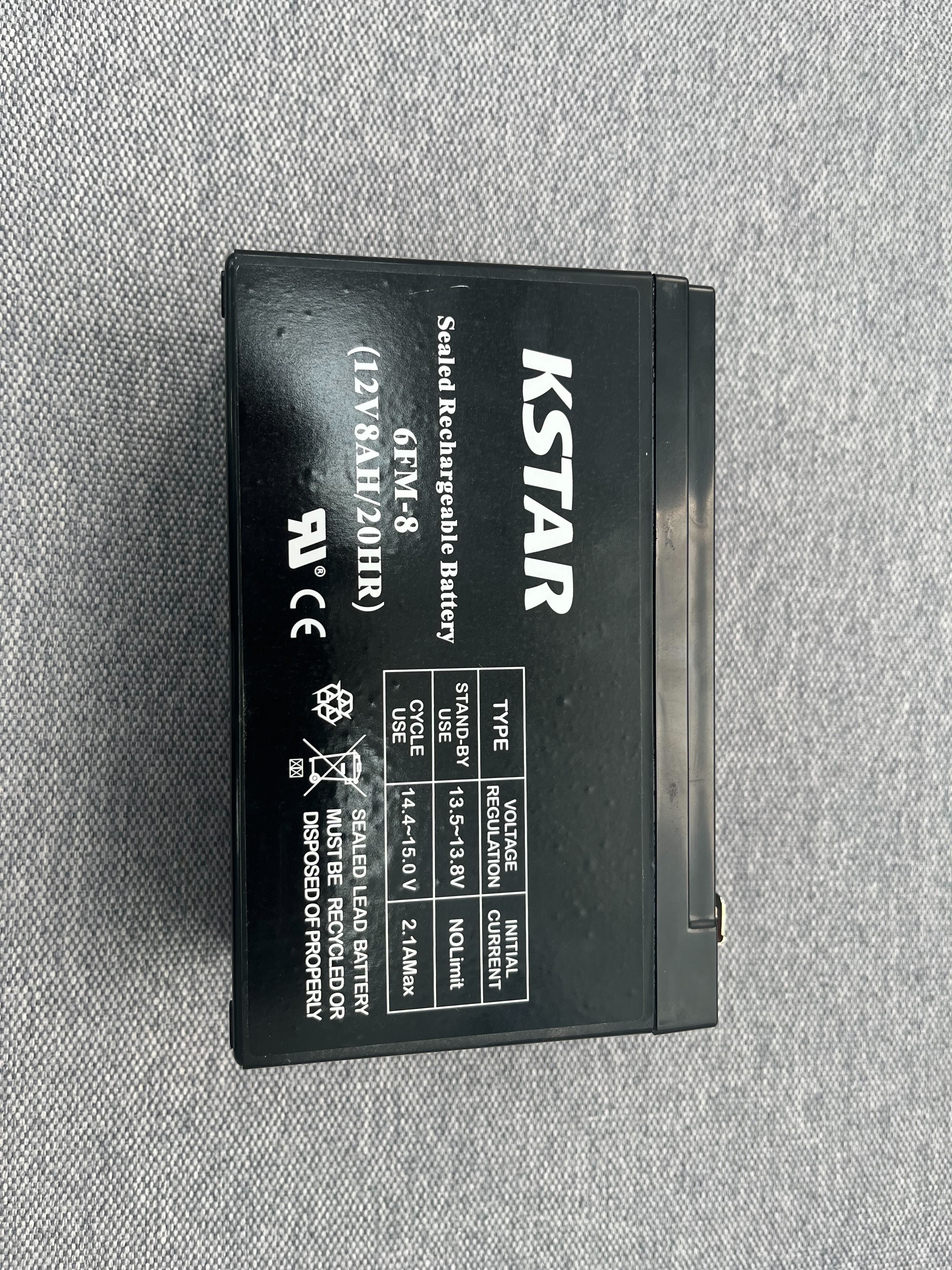 Аккумулятор KSTAR 12V 8.0Ah (6-FM-8) AGM Уценка цена 269 грн - фотография 2