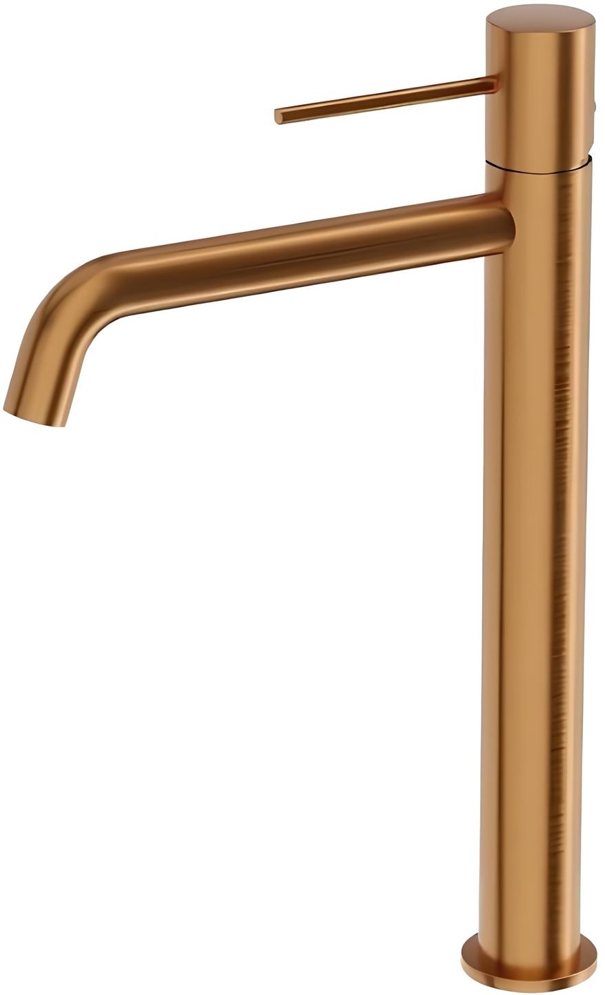 Змішувач для умивальника Lavita Orion високий, brushed copper (5900378357360)