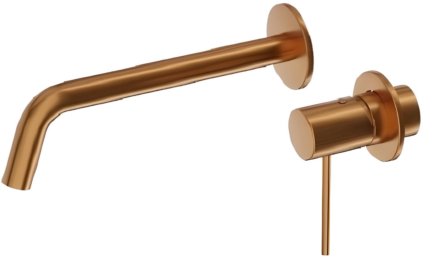 Смеситель для умывальника Lavita Orion brushed copper (5900378357353)