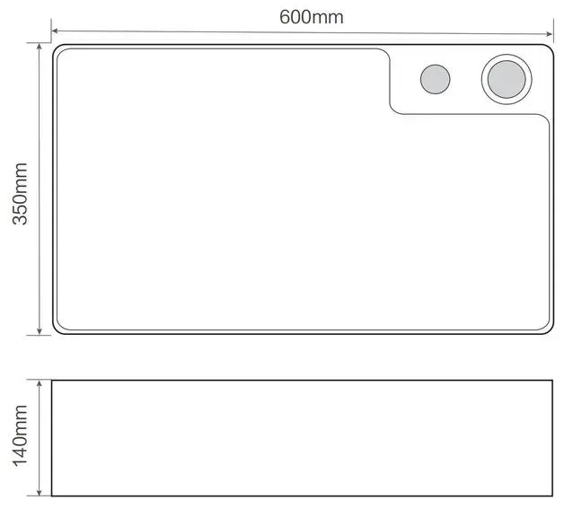 Mixxus Premium Style-0202 (MP6512) Габаритные размеры