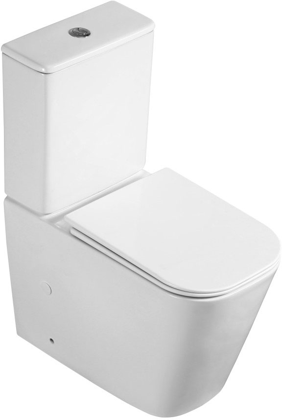 Унітаз-компакт Mixxus QUADRO-0404-T1 (MI6688) ціна 9570 грн - фотографія 2