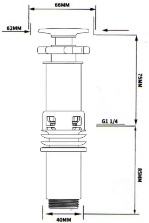 Mixxus Premium Style-0201 (MP6511) Габаритні розміри