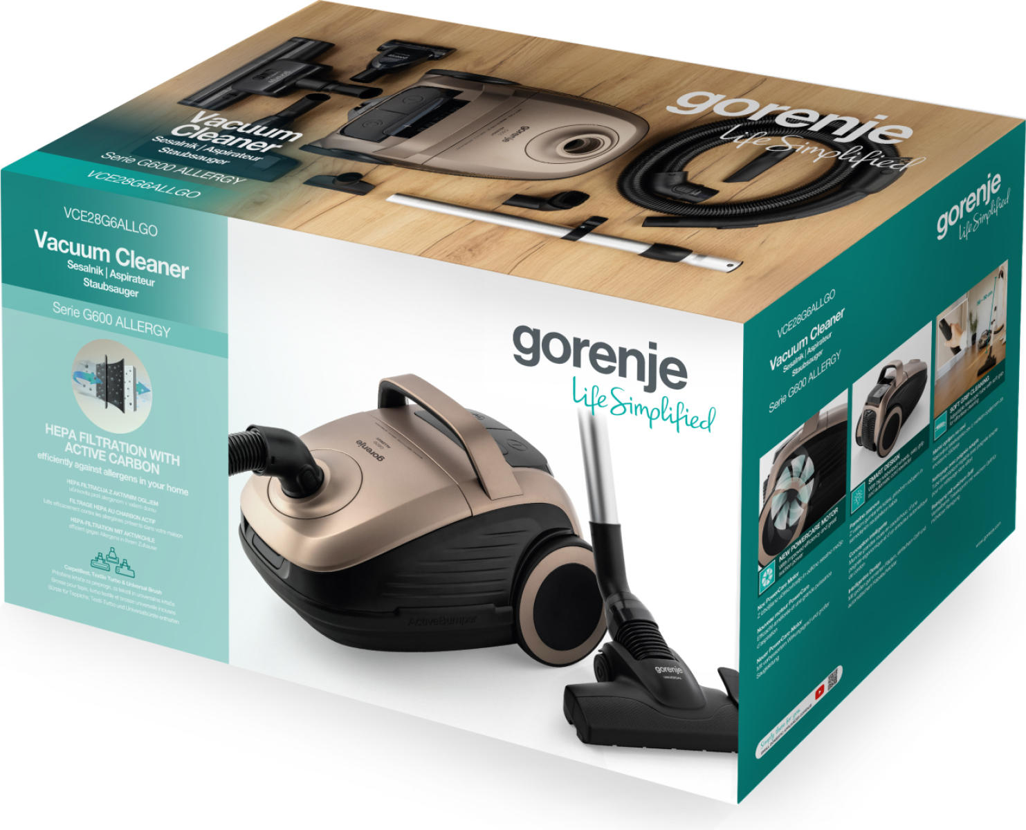 продукт Gorenje VCE28G6ALLGO - фото 14