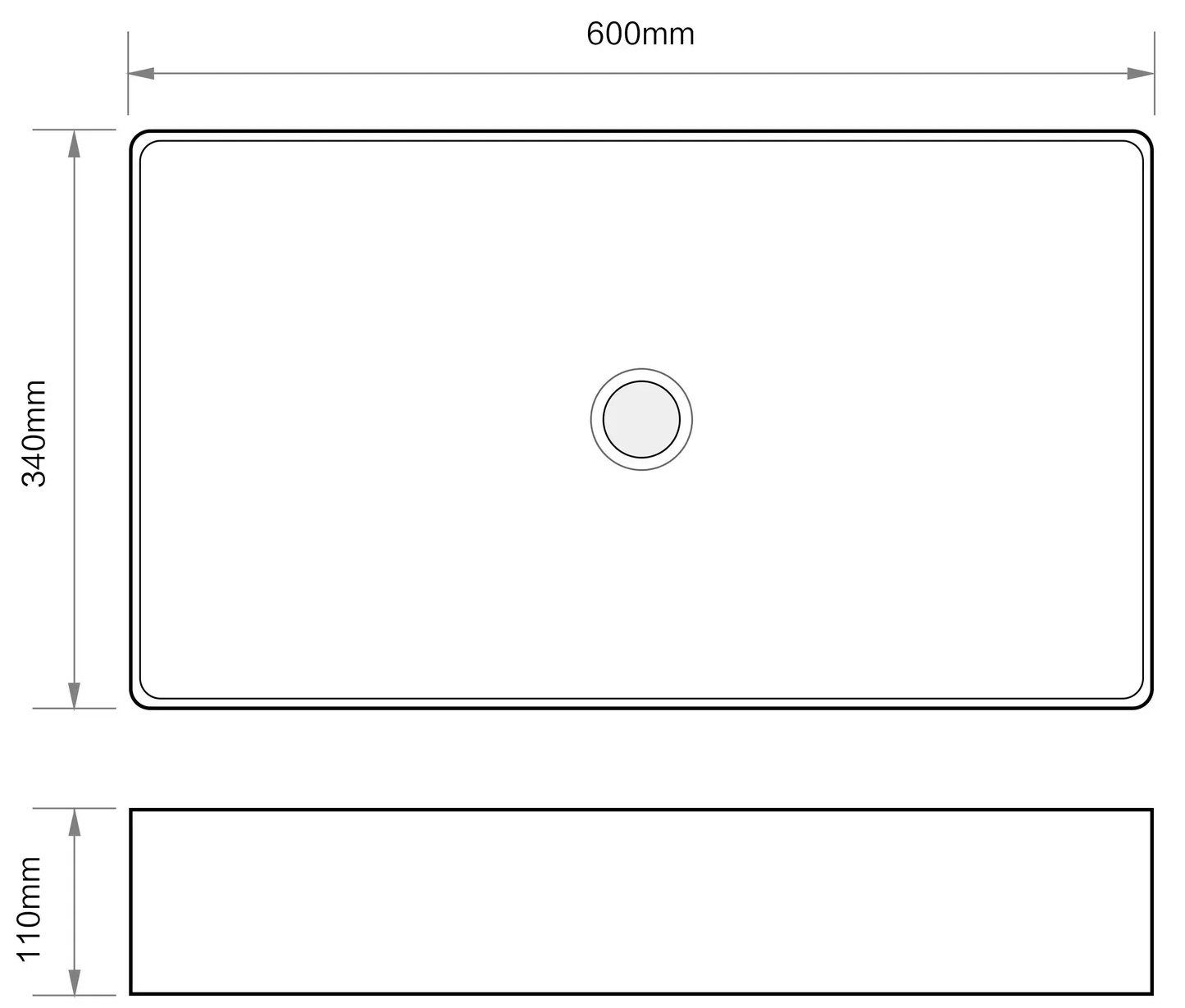 Mixxus Premium Quadro-0107 (MP6521) Габаритні розміри