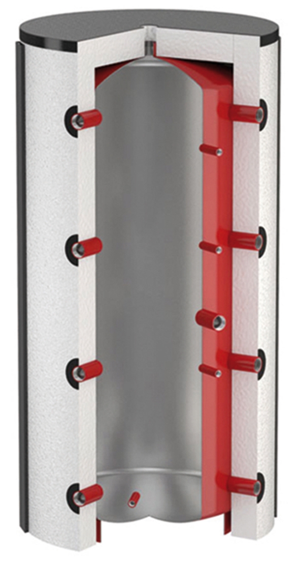 Теплоакумулятор Flamco PS 500, без ізоляції (18756) ціна 48159 грн - фотографія 2