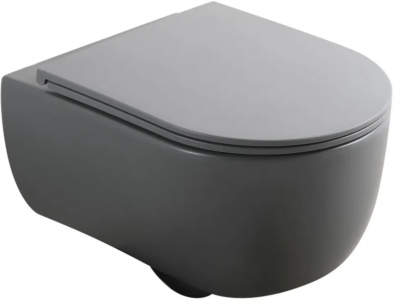 Унітаз підвісний Mixxus Premium TOPPER-0303-R GRAY (MP6657)