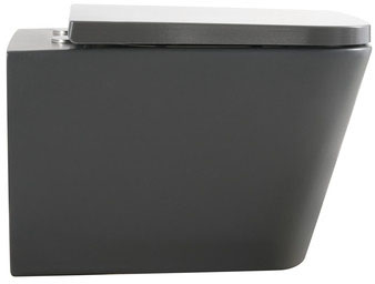 Унитаз подвесной Mixxus Premium QUADRO-0305-R GRAY (MP6656) цена 11616 грн - фотография 2