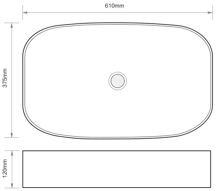 Mixxus Premium Bevel-0105 (MP6524) Габаритні розміри