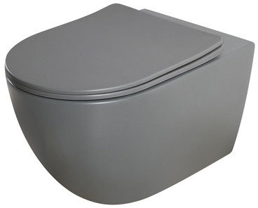 Унітаз підвісний Mixxus Premium ELLIPSE-0309-T1 GRAY (MP6655) відгуки - зображення 5