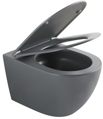 Унитаз подвесной Mixxus Premium ELLIPSE-0308-T3 GRAY (MP6654) отзывы - изображения 5