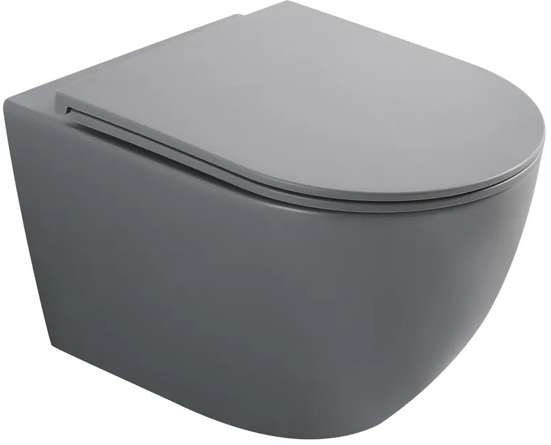 Унітаз підвісний Mixxus Premium ELLIPSE-0308-T3 GRAY (MP6654)