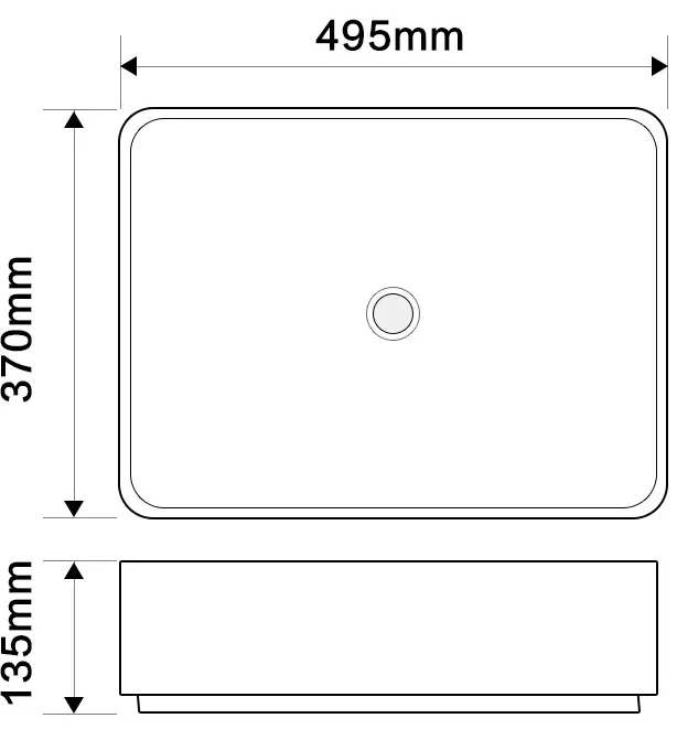 Mixxus Premium Bevel-0102 (MP6519) Габаритні розміри