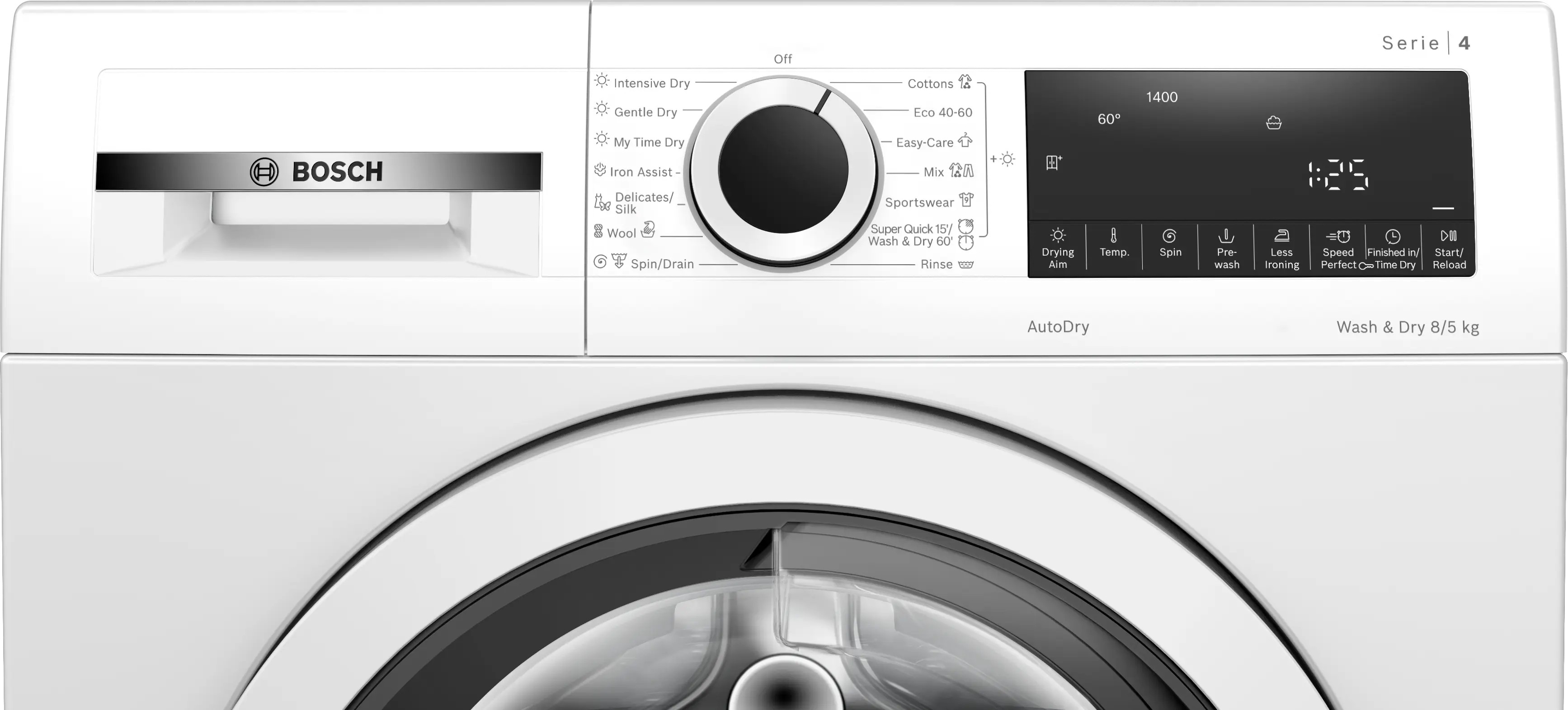 Прально-сушильна машина Bosch WNA13400BY відгуки - зображення 5