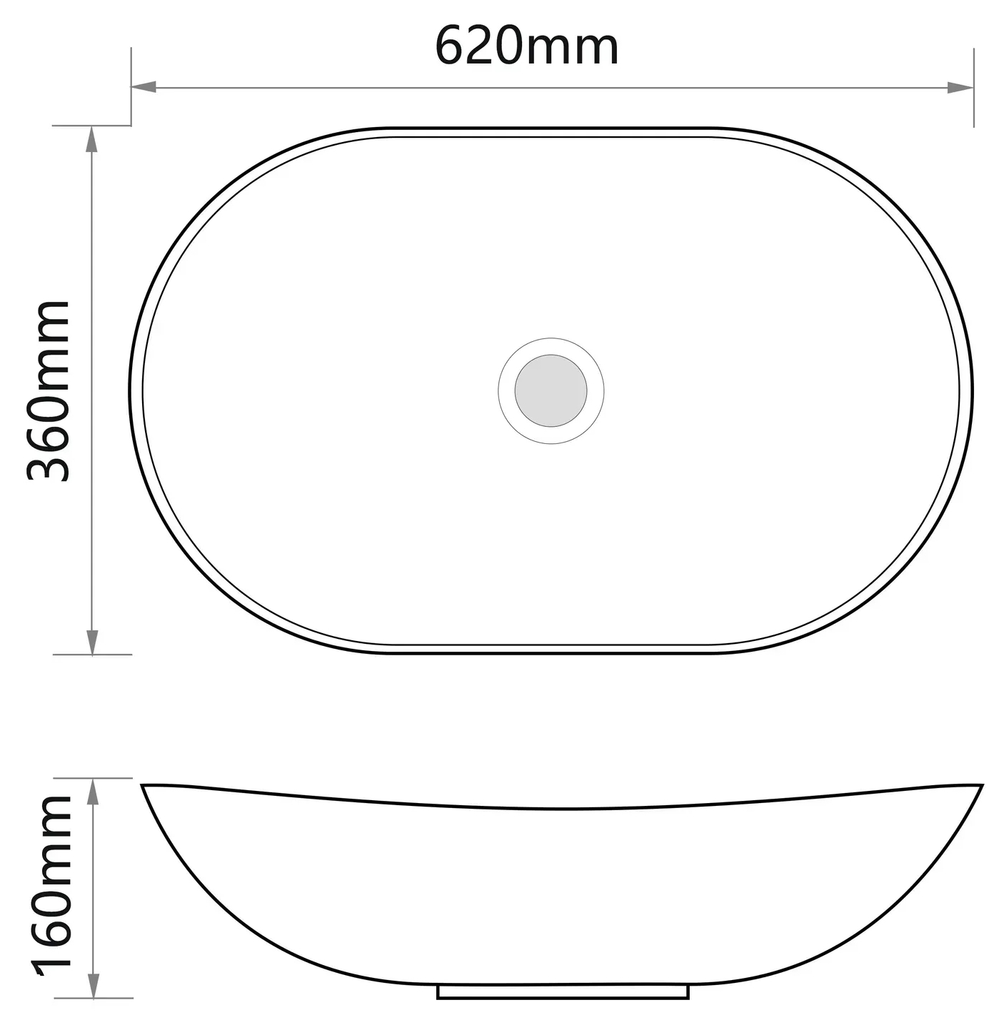 Mixxus Premium Wave-0105 (MP6555) Габаритні розміри