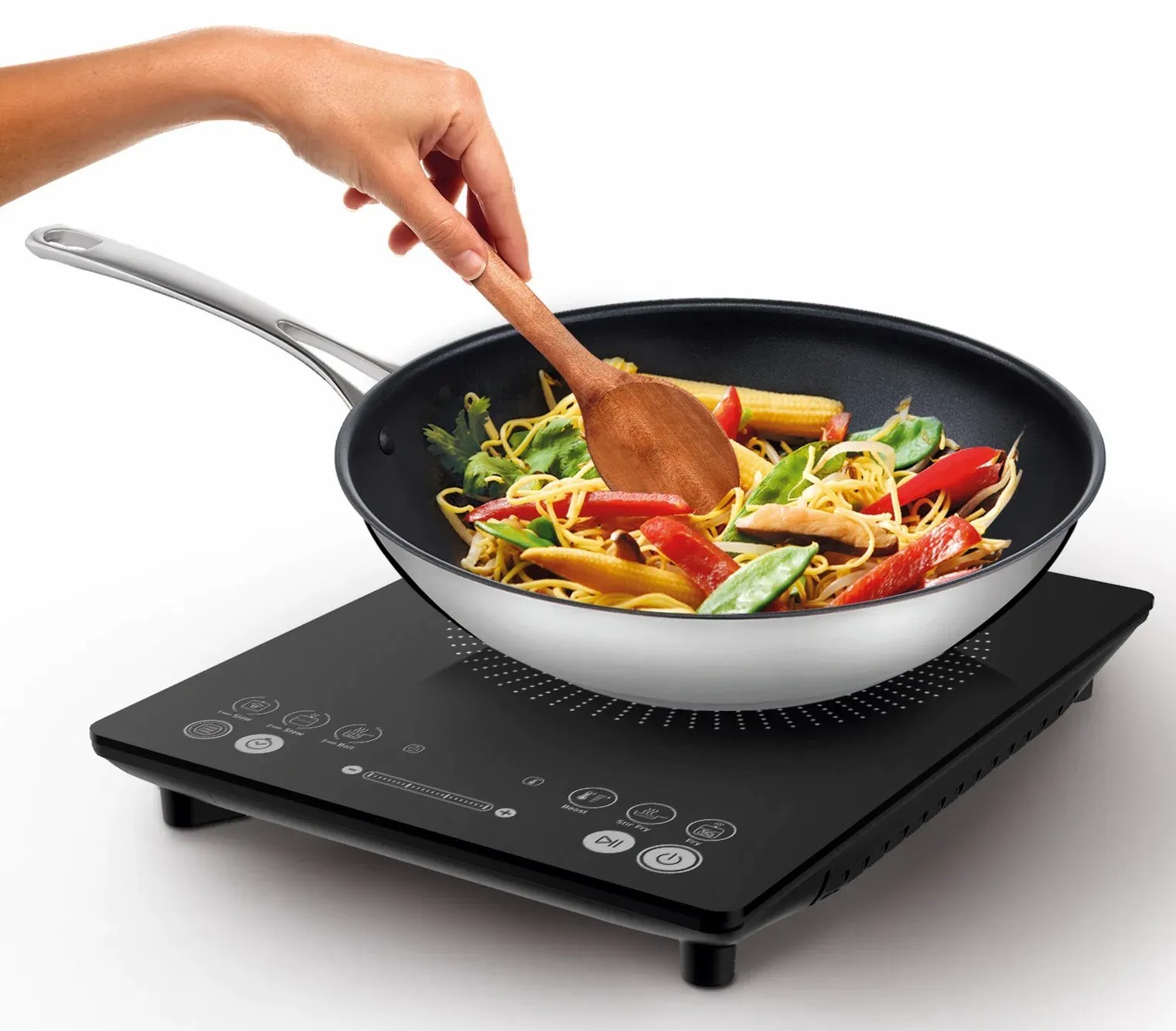 в продажу Плита настільна Tefal Everyday Slim IH2108E1 - фото 3