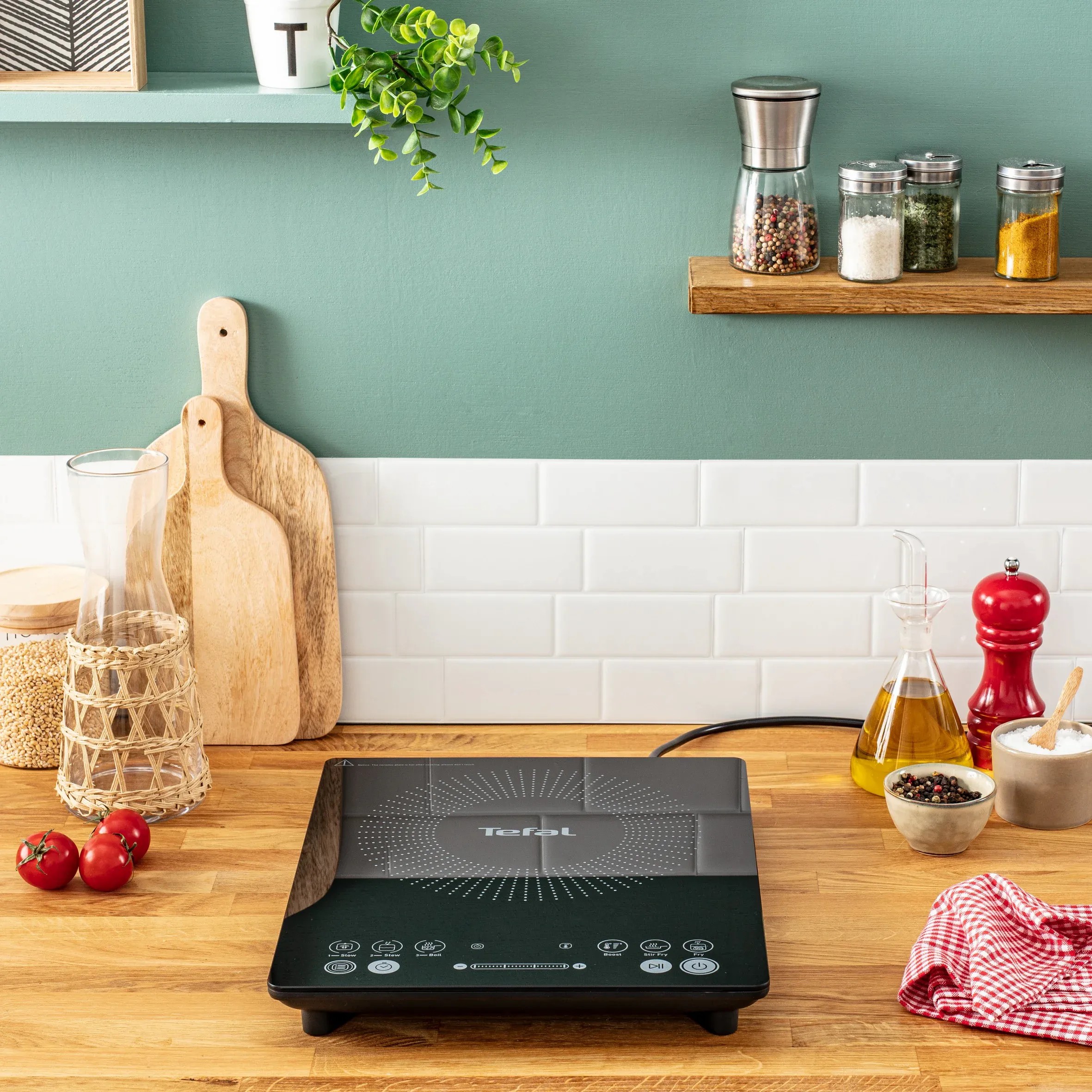 Плита настільна Tefal Everyday Slim IH2108E1 відгуки - зображення 5